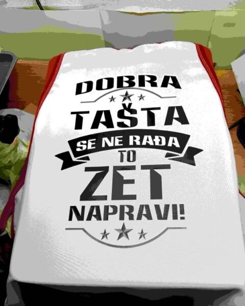 Dobra tasta :) – Kecelja sa štampom