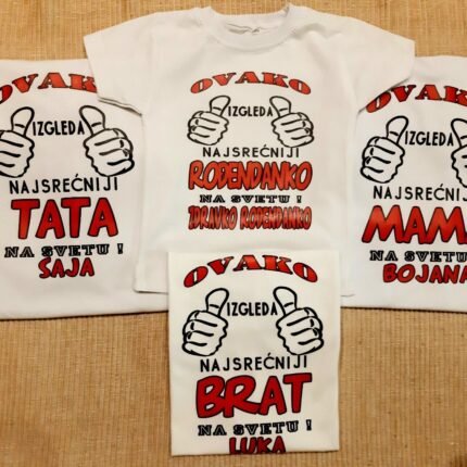 Ovako izgleda najsrecnija porodica za rodjendan