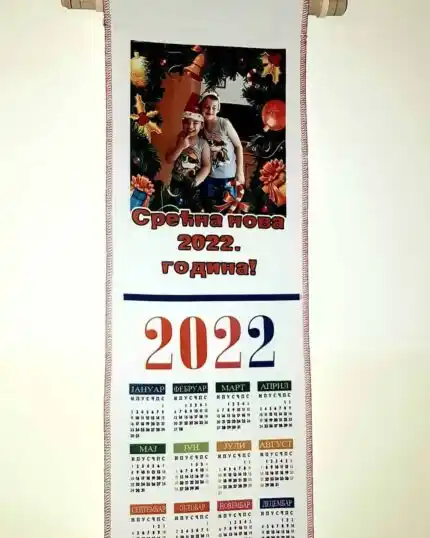 Kalendar 2022 tapiserija