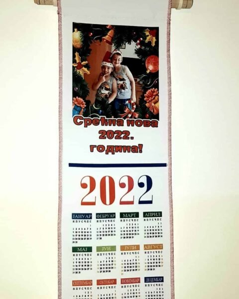 Kalendar 2022 tapiserija