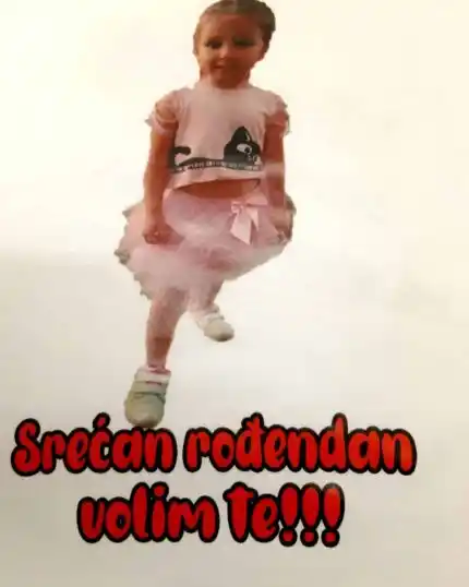 Srecan rodjendan volim te :)