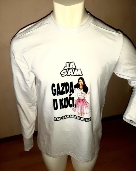 Ja sam gazda – Majica sa štampom