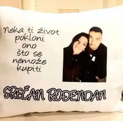 Neka ti život pokloni - jastuk