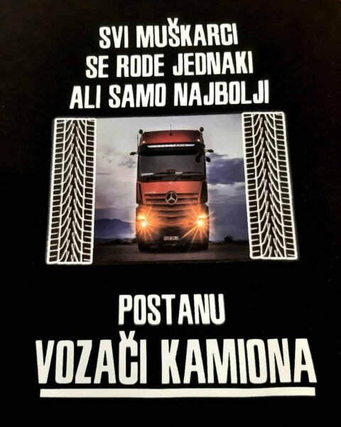 Majica za vozace kamiona V3 – Majica sa štampom