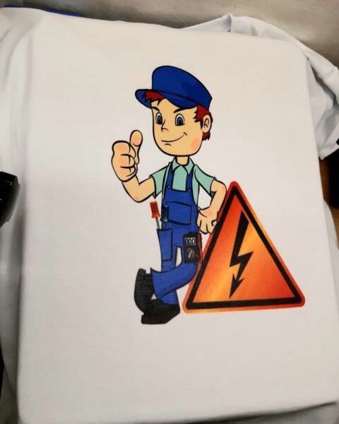 Elektricar V1 – Majica sa štampom