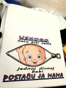 Postacu ja mama jednoj divnoj bebi