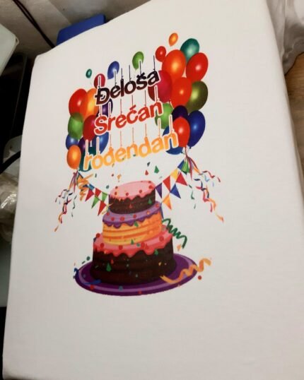 Srecan rodjendan baloni i torta