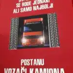 Samo najbolji postanu vozaci kamiona V2 crvena