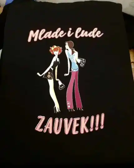 Mlade i lude crna