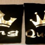 King Queen zlatna