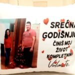 Jastuk za godisnjicu braka