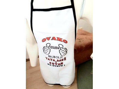 Najbolji tata muz i kuvar kecelja