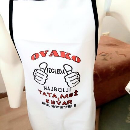 Najbolji tata muz i kuvar kecelja