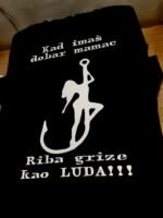 Kad imas dobar mamac – crna – Lovci ribolovci – boja: crna