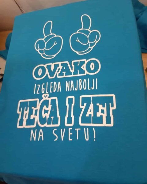Ovako izgleda najbolji teca i zet – Majica sa štampom