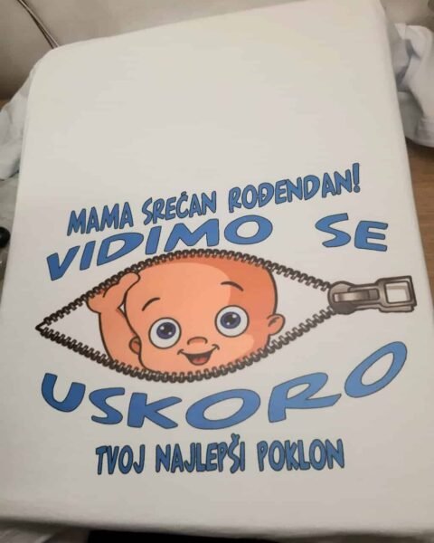 Mama srecan rodjendan vidimo se uskoro – Majica sa štampom