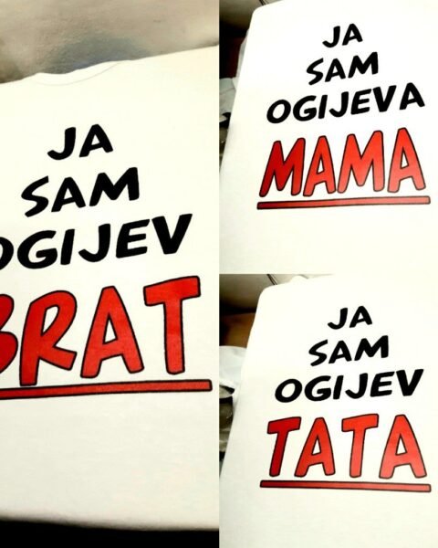 Ja sam Ogijev tata mama brat – Majica sa štampom