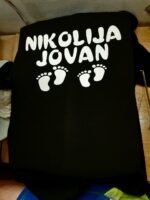 Nikolija Jovan – Majica sa štampom – boja: crna