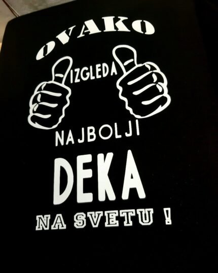 Najboljo deka na svetu (crna)