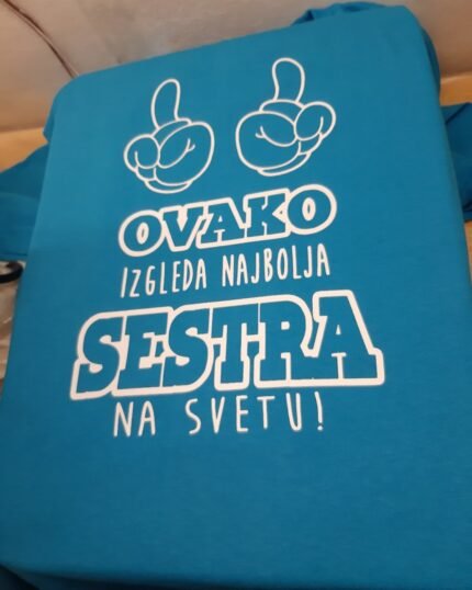 Najbolja sestra na svetu (plava)