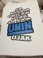 Unin ujak – Majica sa štampom – boja: crna