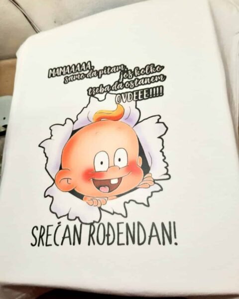 Mama jos kolko.. V2 srecan rodjendan – Majica sa štampom