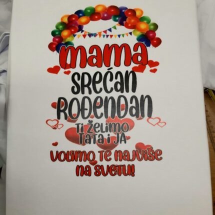 Mama srecan rodjendan baloni srca