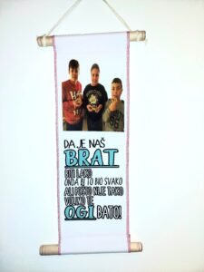 Da je brat biti lako Ogi - tapiserija