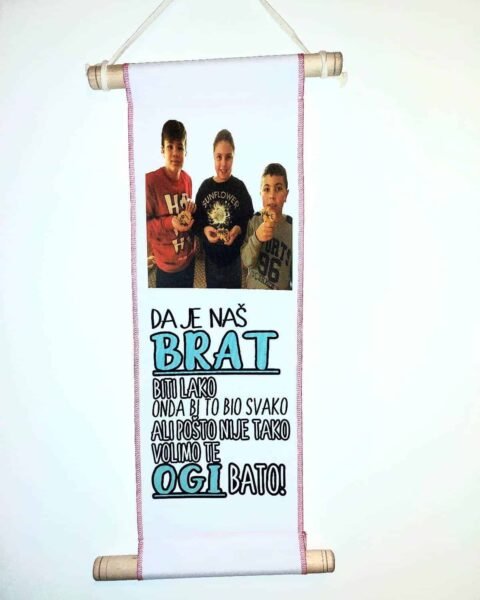 Da je brat biti lako Ogi - tapiserija