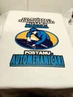 Automehanicar – bela – Majica sa štampom – boja: bela