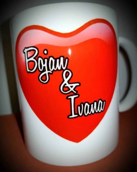 Bojan i Ivana – Šolja sa natpisom