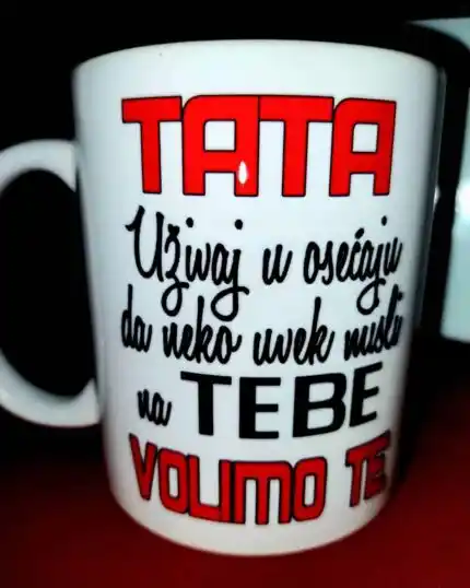 Tata uživaj da neko uvek misli na tebe