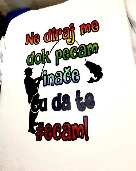 Ne diraj me dok pecam inace cu da te ...