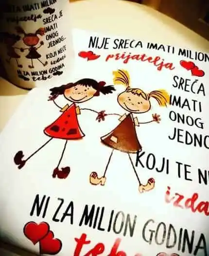 nije sreca imati milion prijatelja