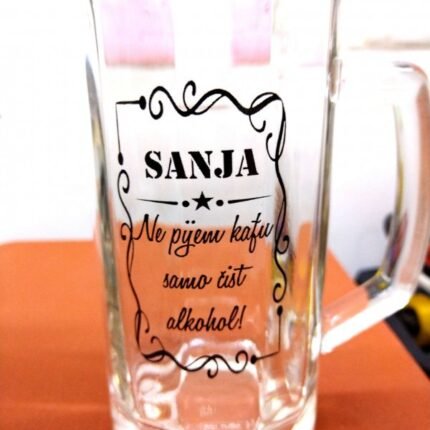 Jasmina pijem samo alkohol