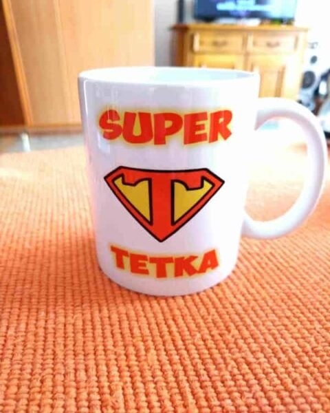 Super TETKA – Šolja sa natpisom