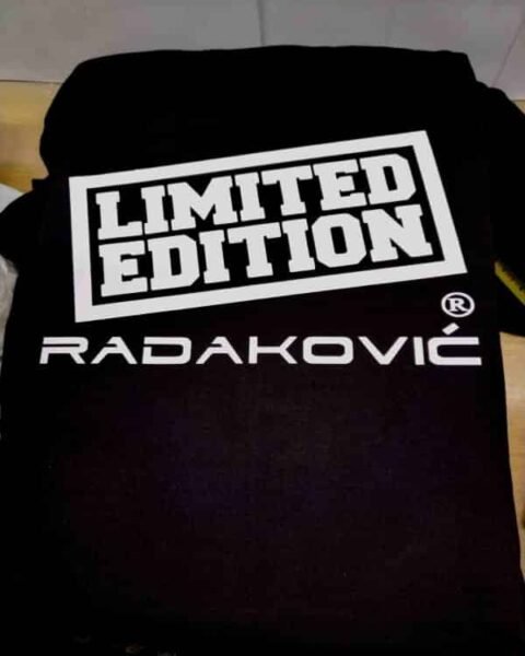 Limited + Prezime po želji – Majica sa štampom