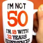 Im not 50 Šolja