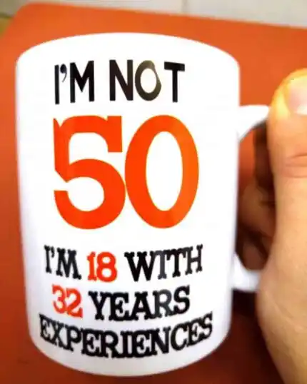 Im not 50 Šolja