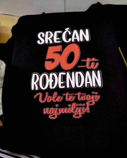 Srećan 50ti rodjendan CRNA