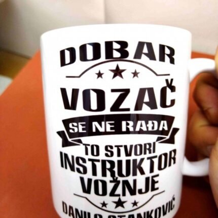 Dobar vozac se ne radja (instruktor + ime po zelji)