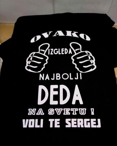 Deda i Sergej – Majica sa štampom
