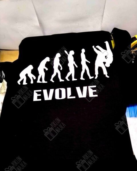 Džudo evolucija :) – Majica sa štampom