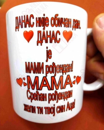 Danas je mami rodjendan!