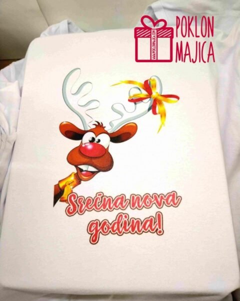 Irvas – srecna nova godina – Majica sa štampom
