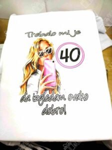 Trebalo mi je 40 ženska verzija