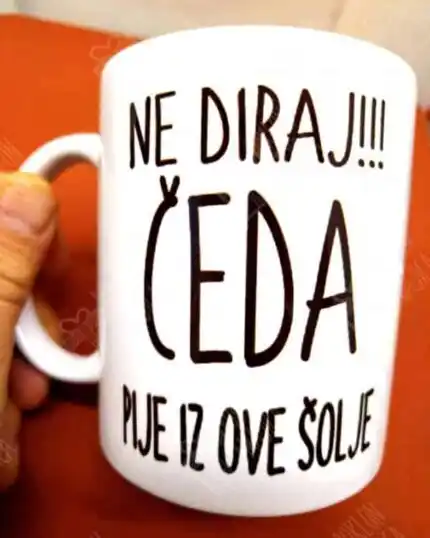 Ne diraj!! + ime po želji
