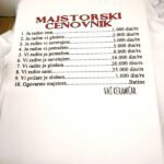 Keramičar cenovnik :)