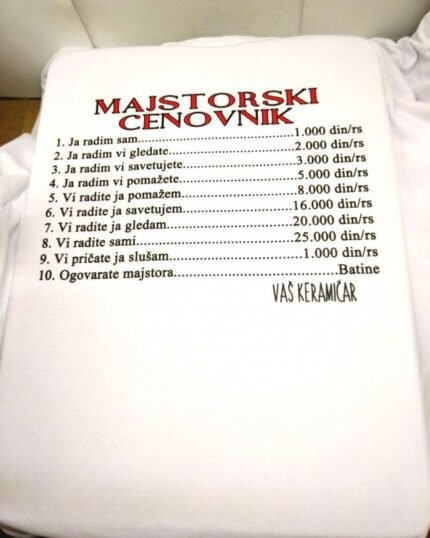 Keramičar cenovnik :)
