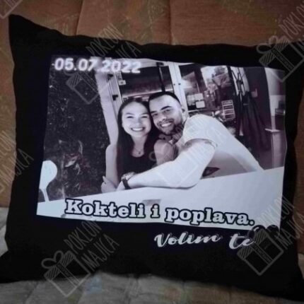 Jastuk slika volim te!
